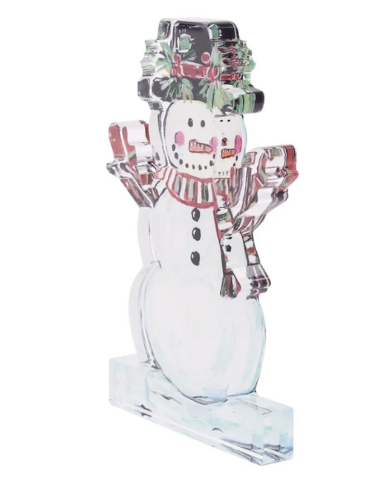 Acrylic Stand Holly Jolly Snowman