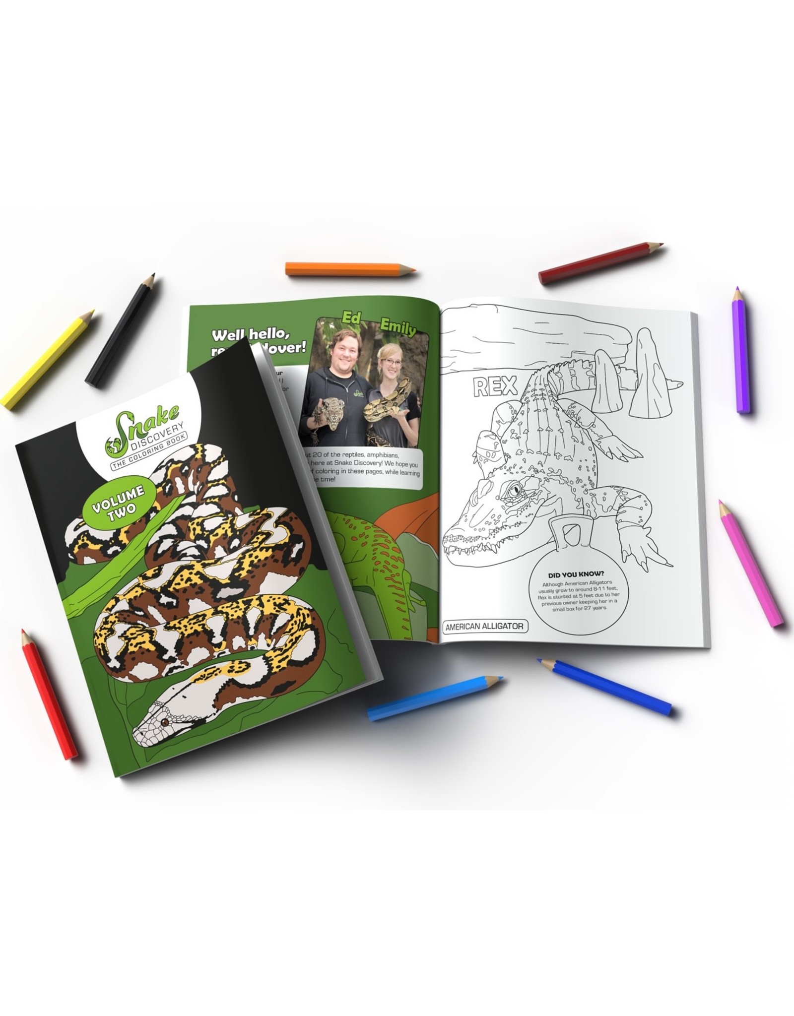Snake Discovery Snake Discovery Coloring Book – Volume 2
