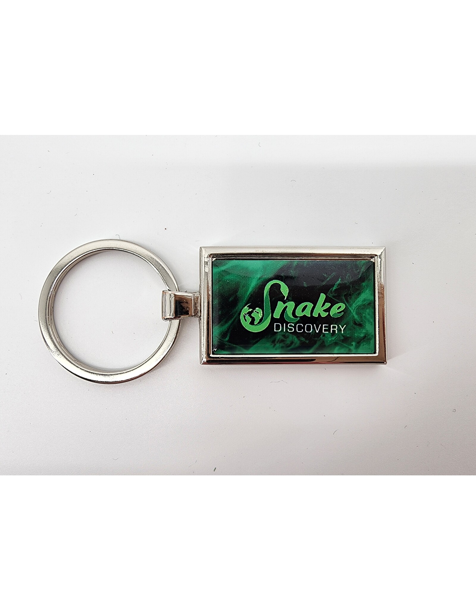 Snake Discovery SD Metal Keychain