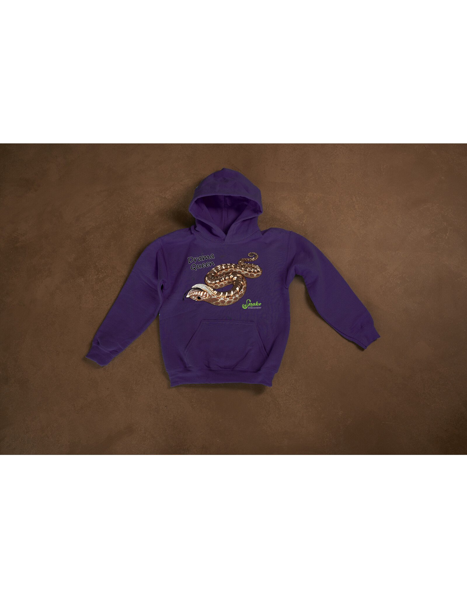 Snake Discovery Drama Queen Hooded Sweatshirt