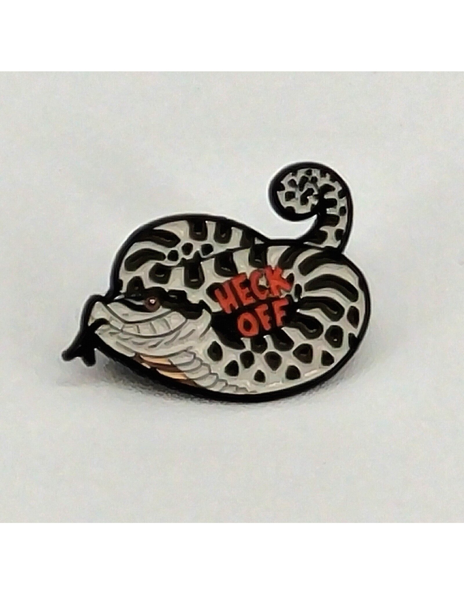 Snake Discovery “Heck Off” Hognose Pin – Snake Discovery Exclusive