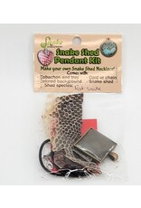 Snake Discovery Snake Shed Pendant Kit – DIY Reptile Jewelry
