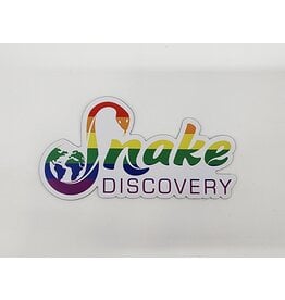 Snake Discovery SD Magnet Rainbow Logo