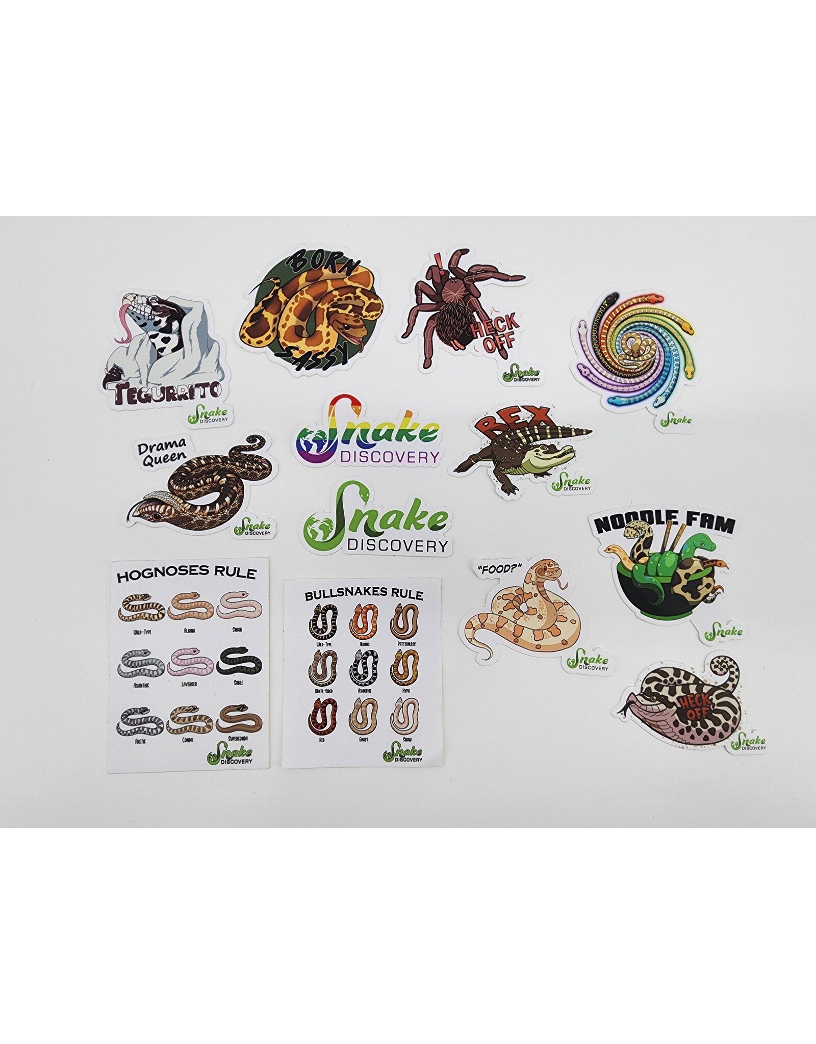 Snake Discovery SD Sticker Tegurrito