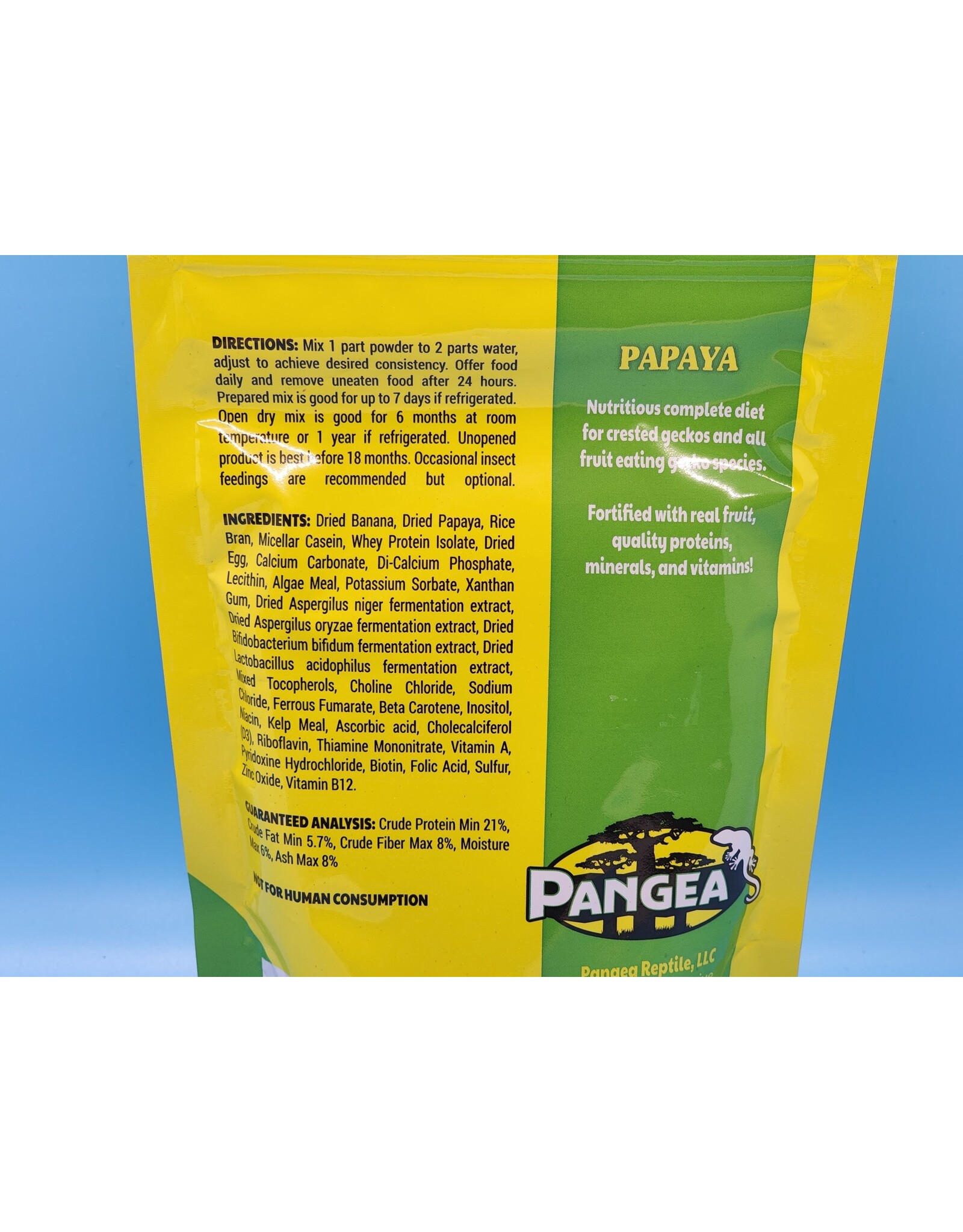 Pangea Pangea Gecko Diet Papaya 8oz