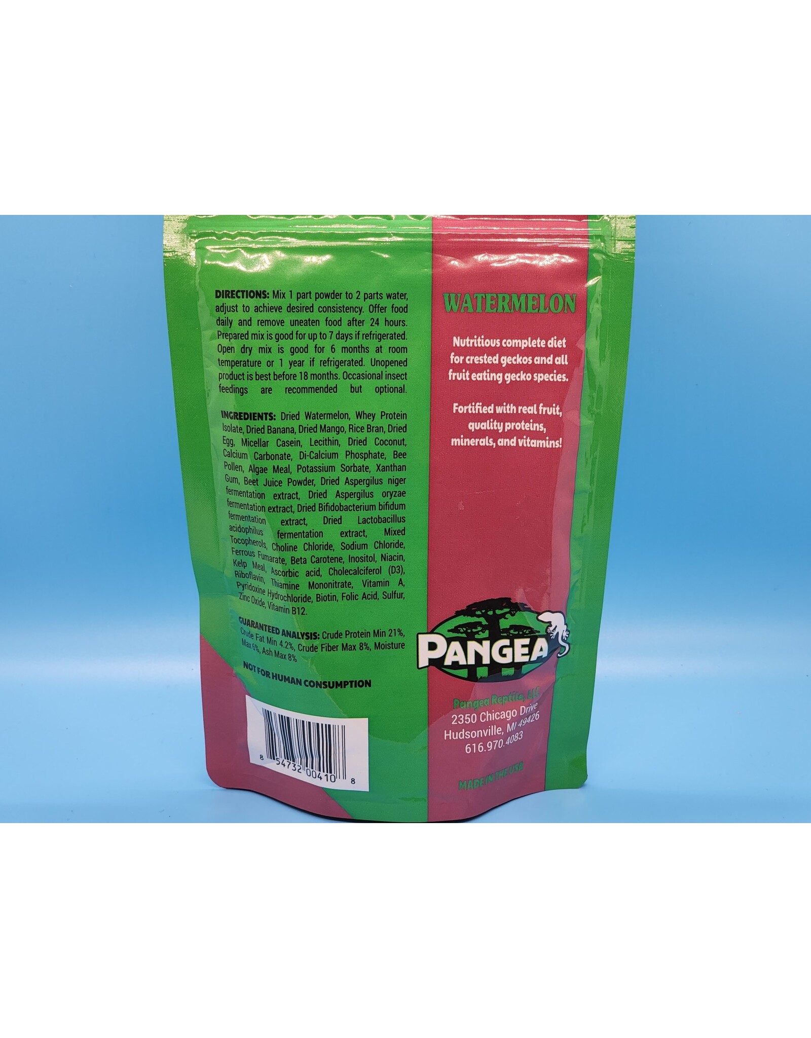 Pangea Pangea Gecko Diet Watermelon 8oz