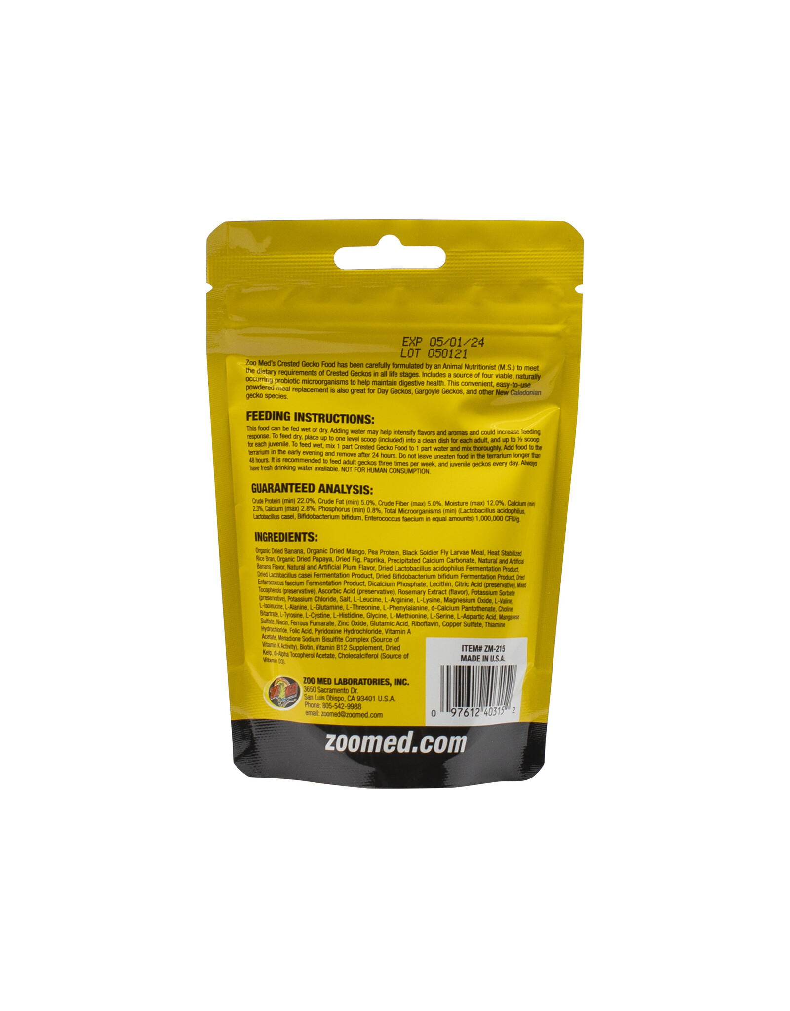 Zoo Med Crested Gecko Food - Plum Flavor 2 Oz