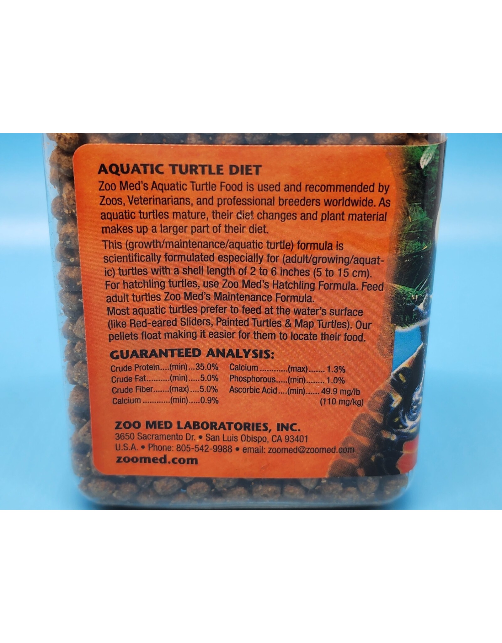 Fresh Look at Zoo Med Natural Aquatic Turtle Food Growth Formula 7 5