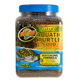 Zoo Med Natural Aquatic Turtle Food - Hatchling Formula 7.5 oz