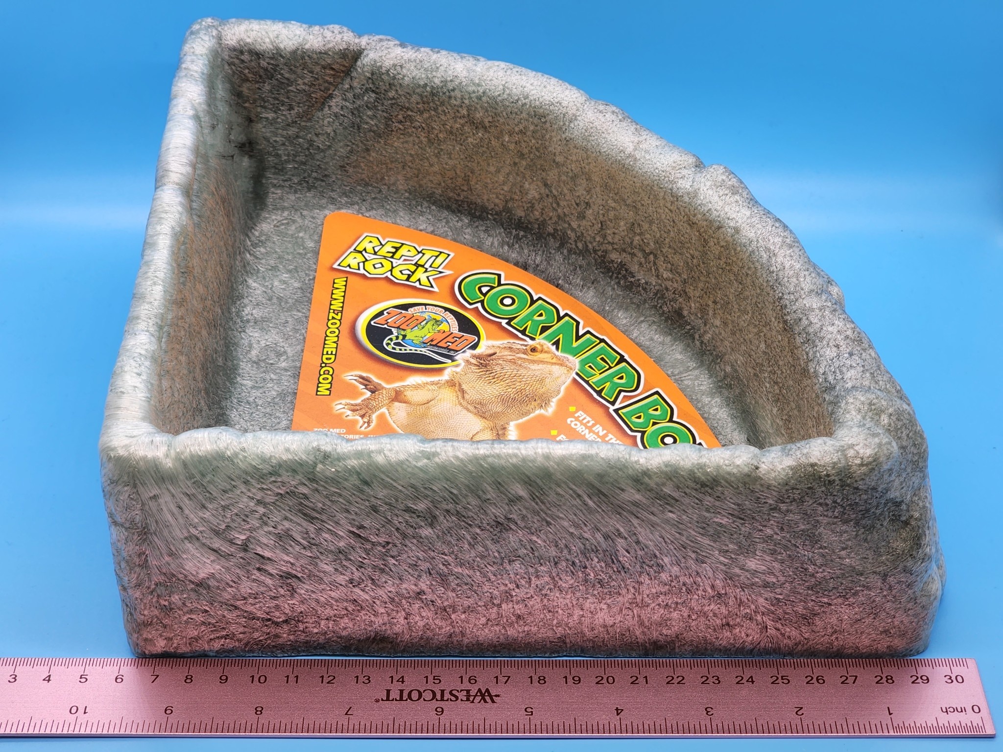 Repti Rock Corner Water Dish Lg Snake Discovery