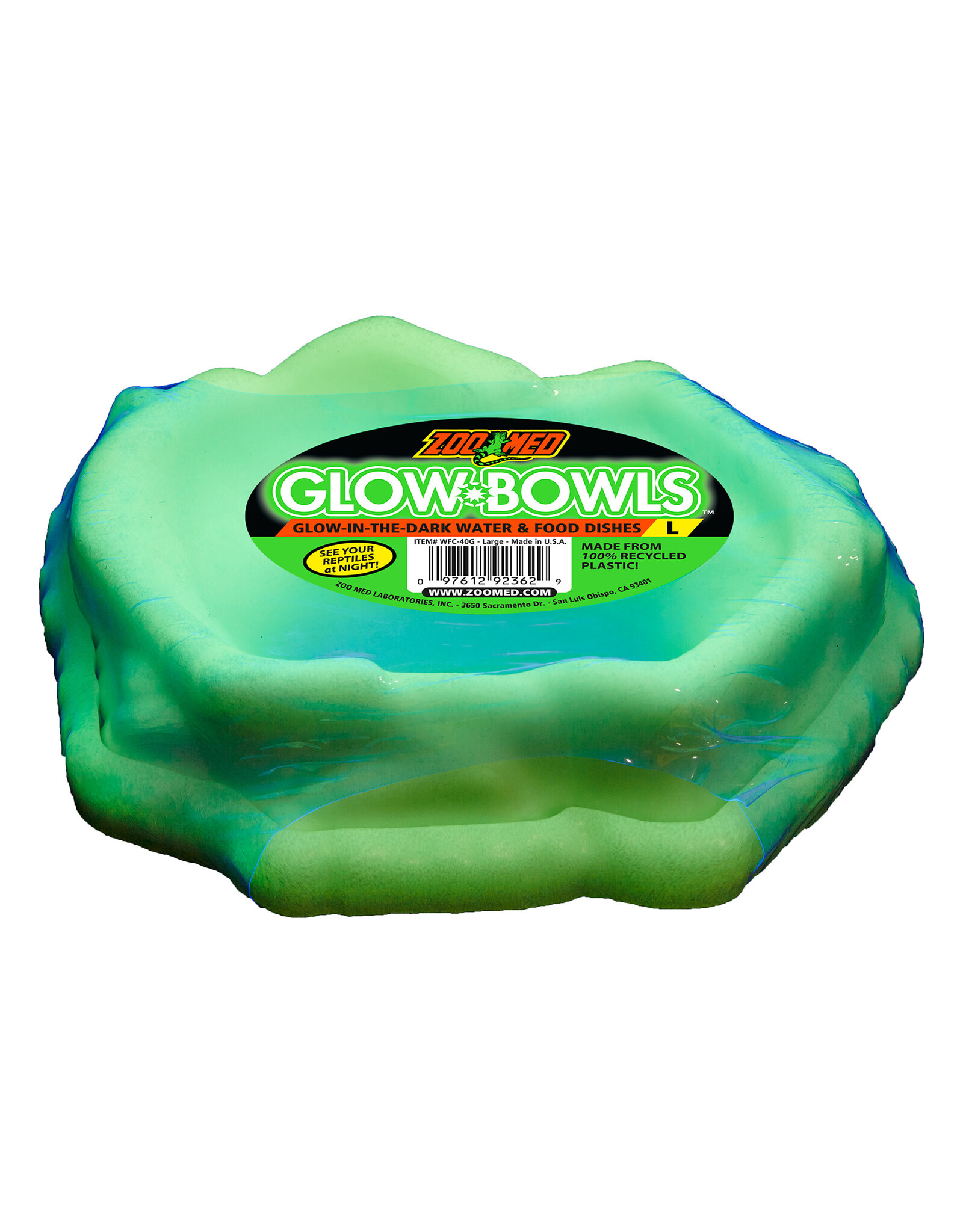 Zoo Med Zoo Med Glo Bowls Combo Repti Rock Food/Water Dish L