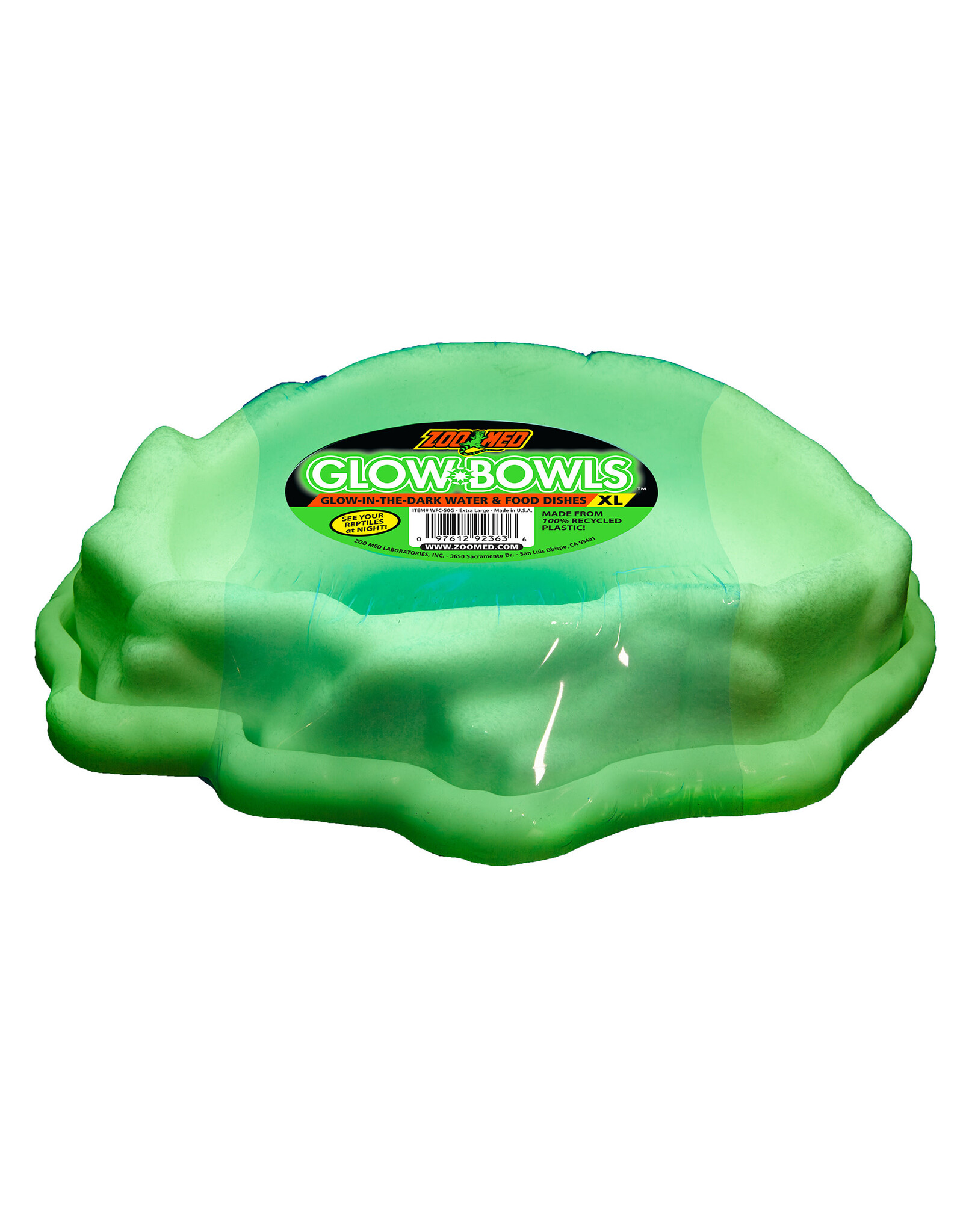 Zoo Med Glow Combo Repti Rock Food/Water Dish XL ZM WFC-50G ( UPC 3636 )