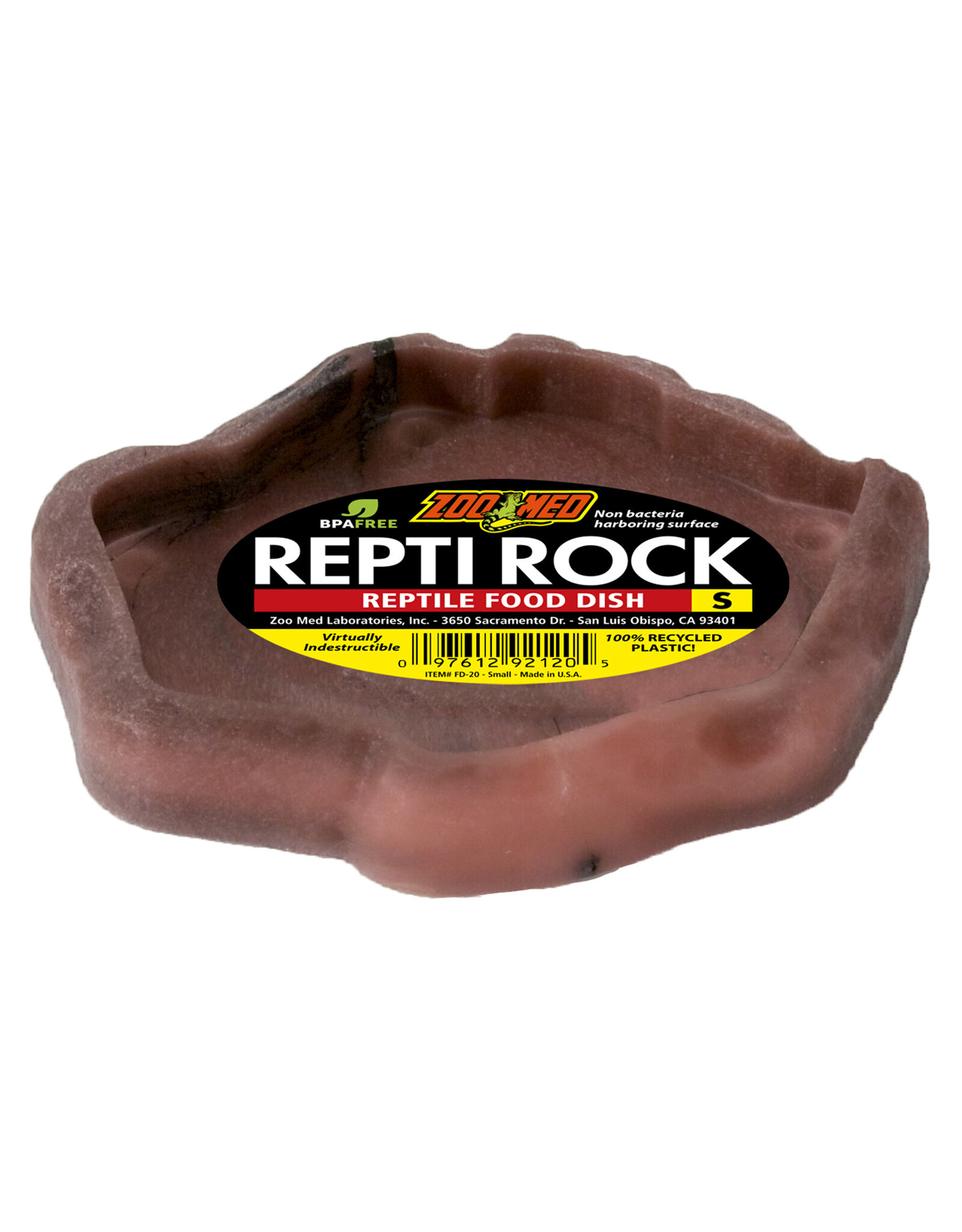 Zoo Med Repti Rock Food Dish sm