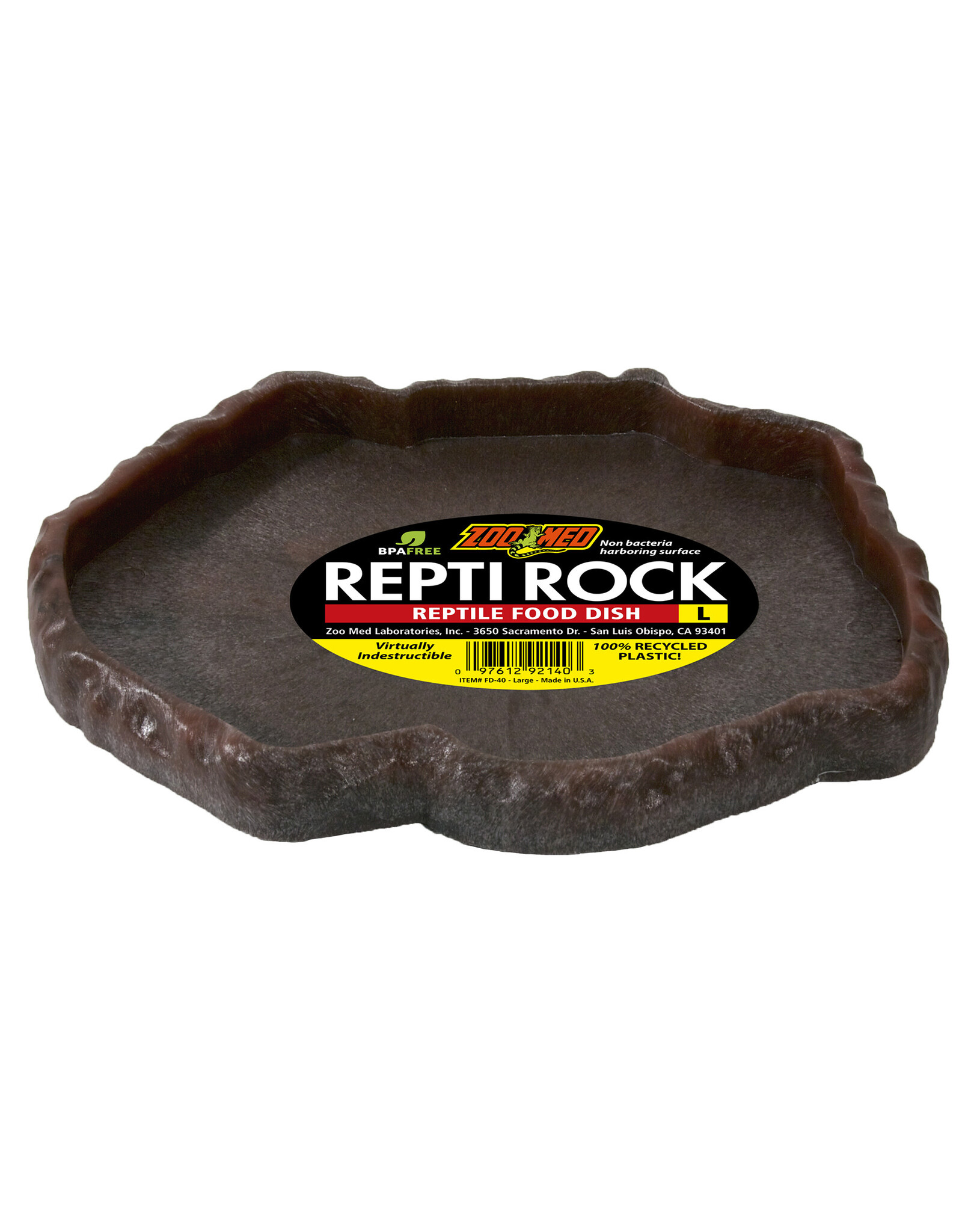 Zoo Med Zoo Med Repti Rock Food Dish Large