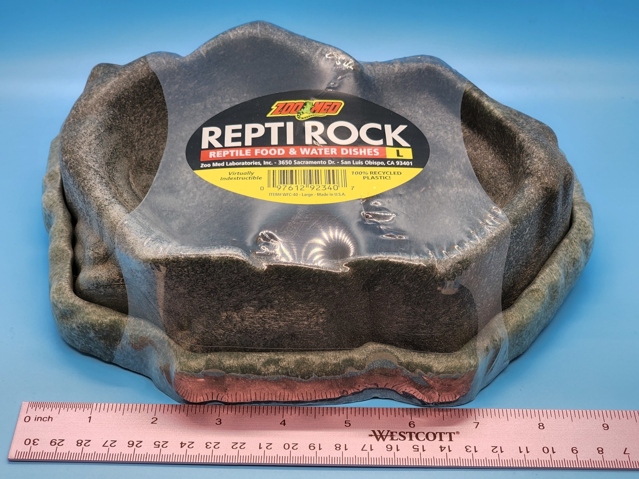 Combo Repti Rock Food/Water Dish Lg ** Snake Discovery