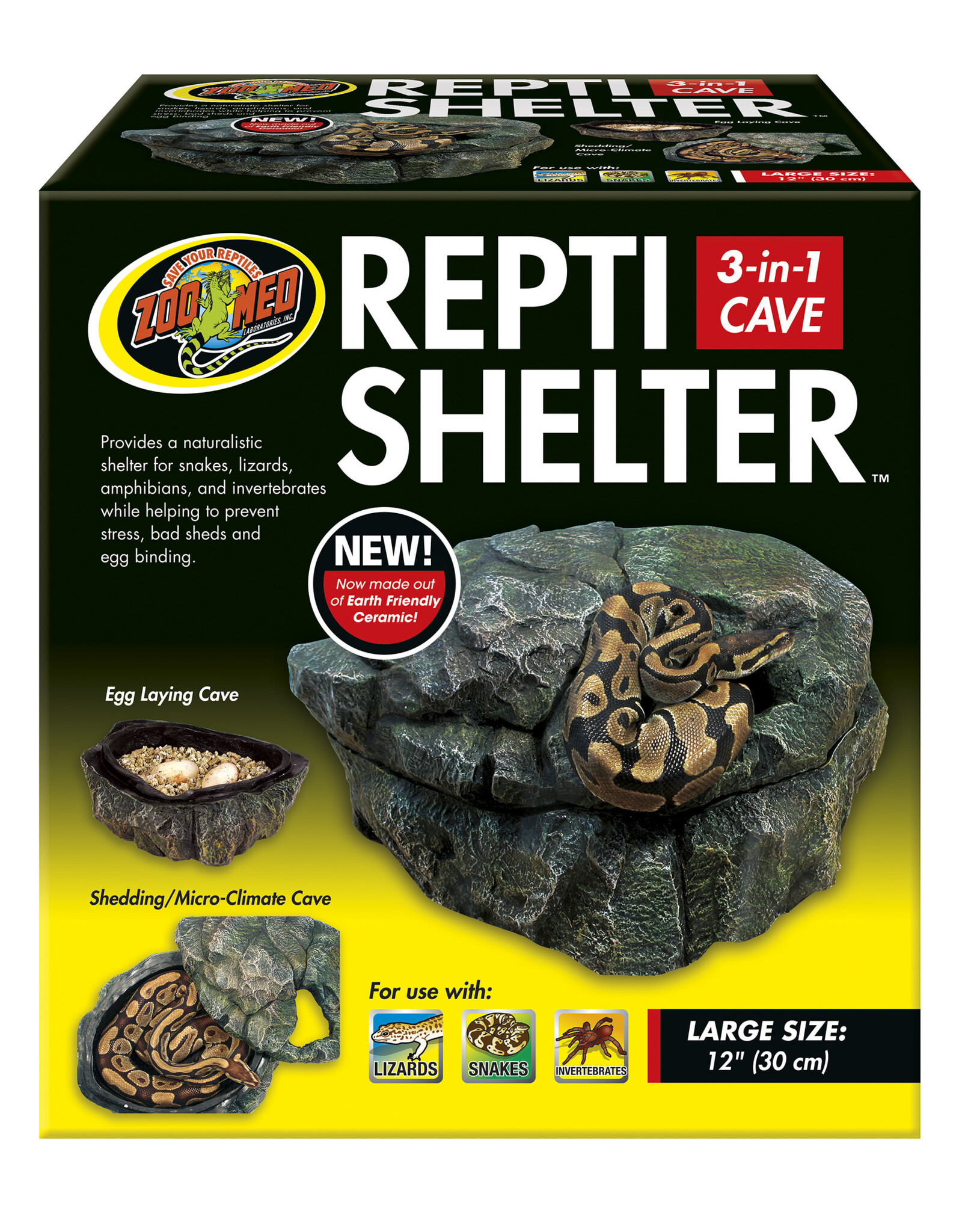 Zoo Med Zoo Med Repti Shelter 3 in 1 Cave L
