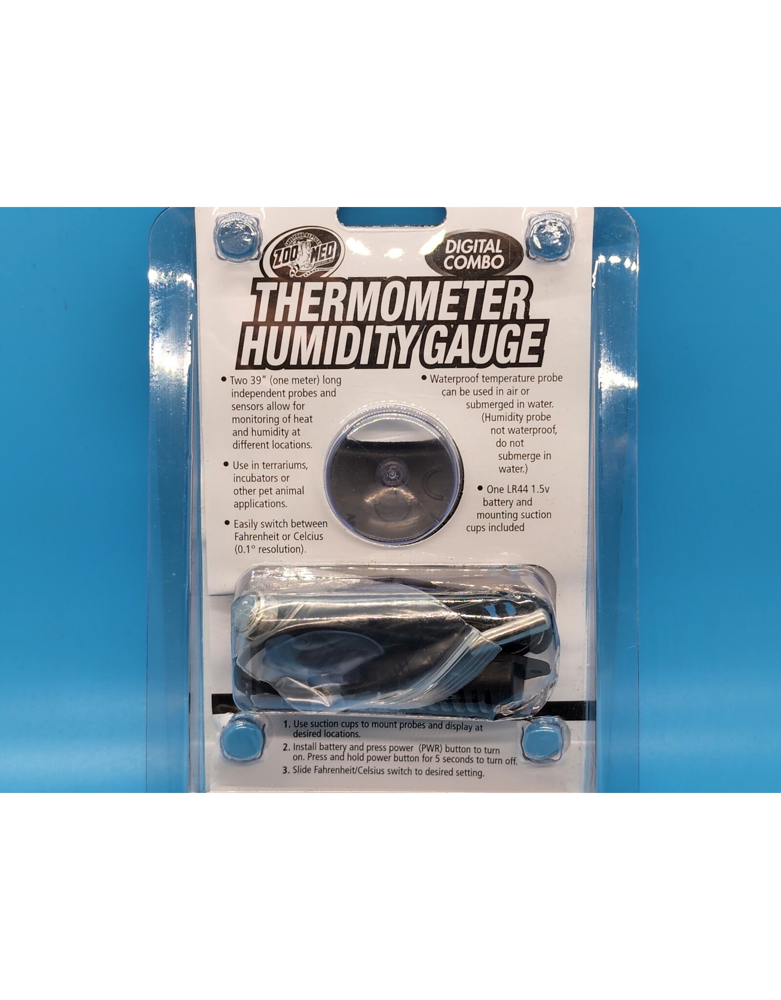 ZooMed Hydrometer Thermometer Snake Discovery