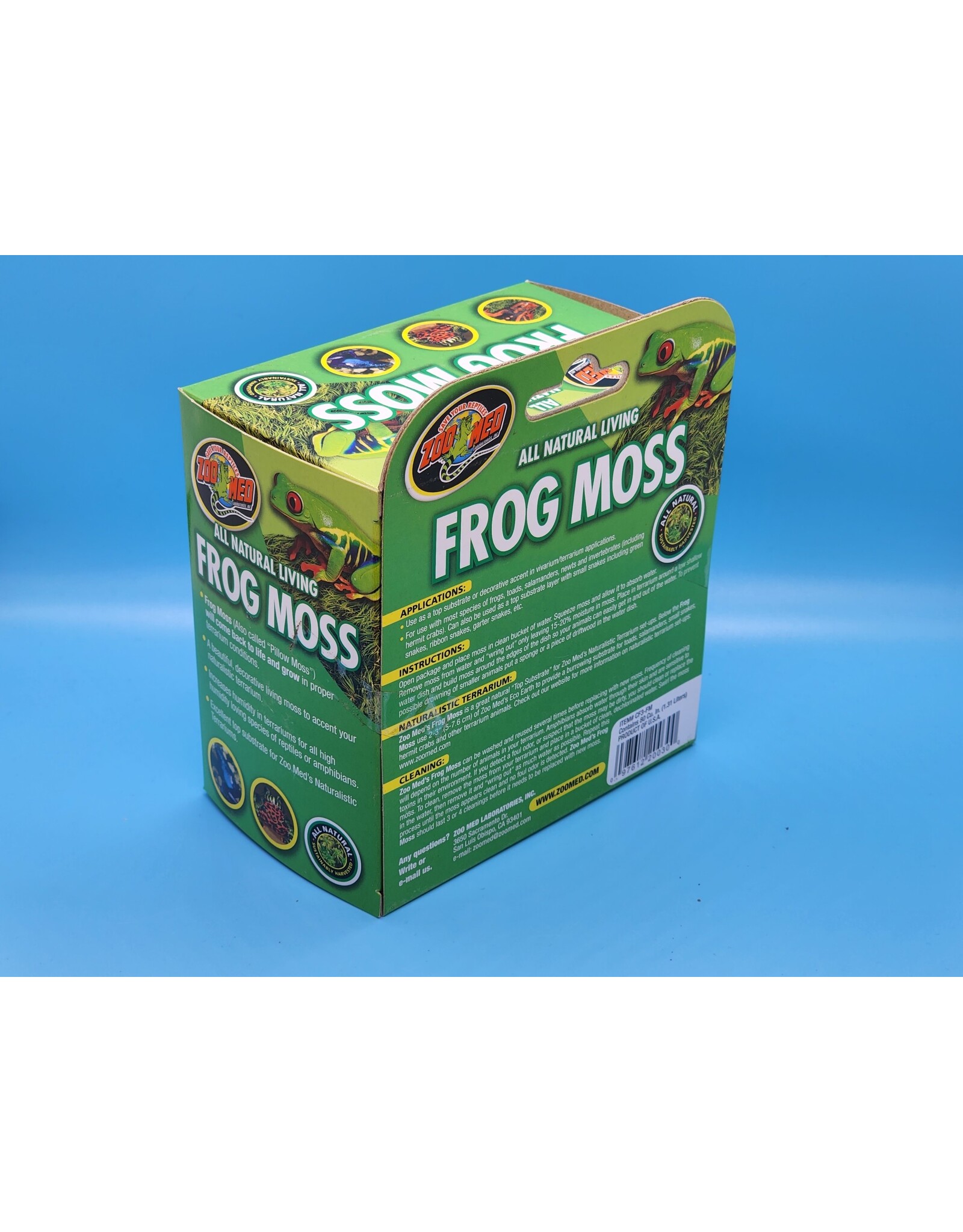 Zoo Med Zoo Med All Natural Frog Moss Small (80 Cu In)
