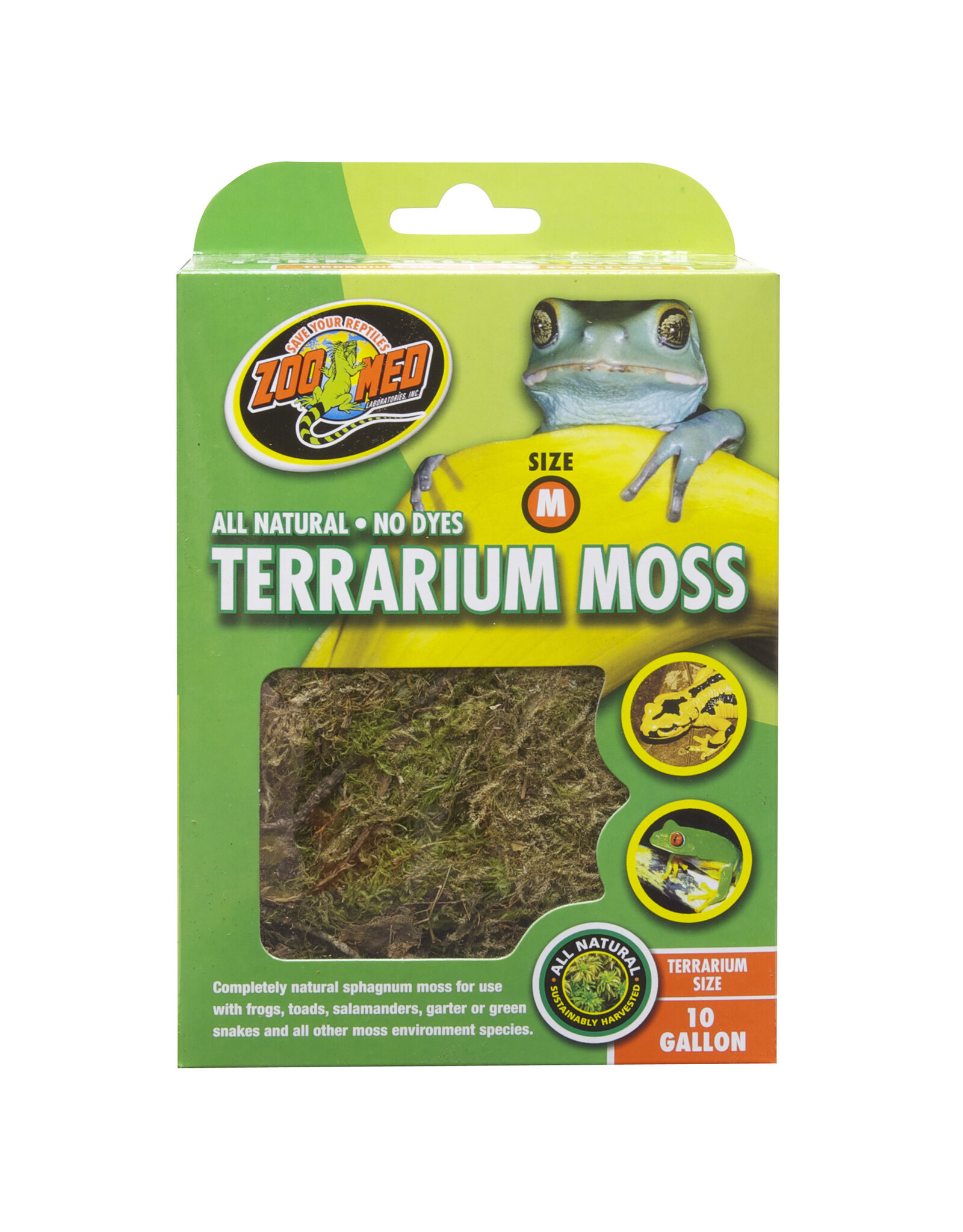 Zoo Med Terrarium Moss 10 Gal CF2-M ( UPC 0225 )