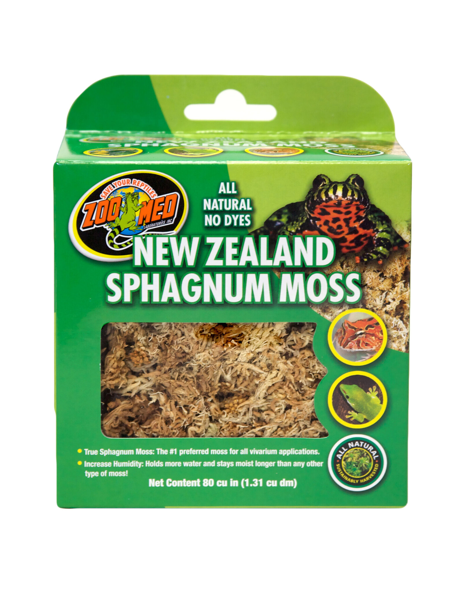 Zoo Med New Zealand Sphagnum Moss (80 Cu In)