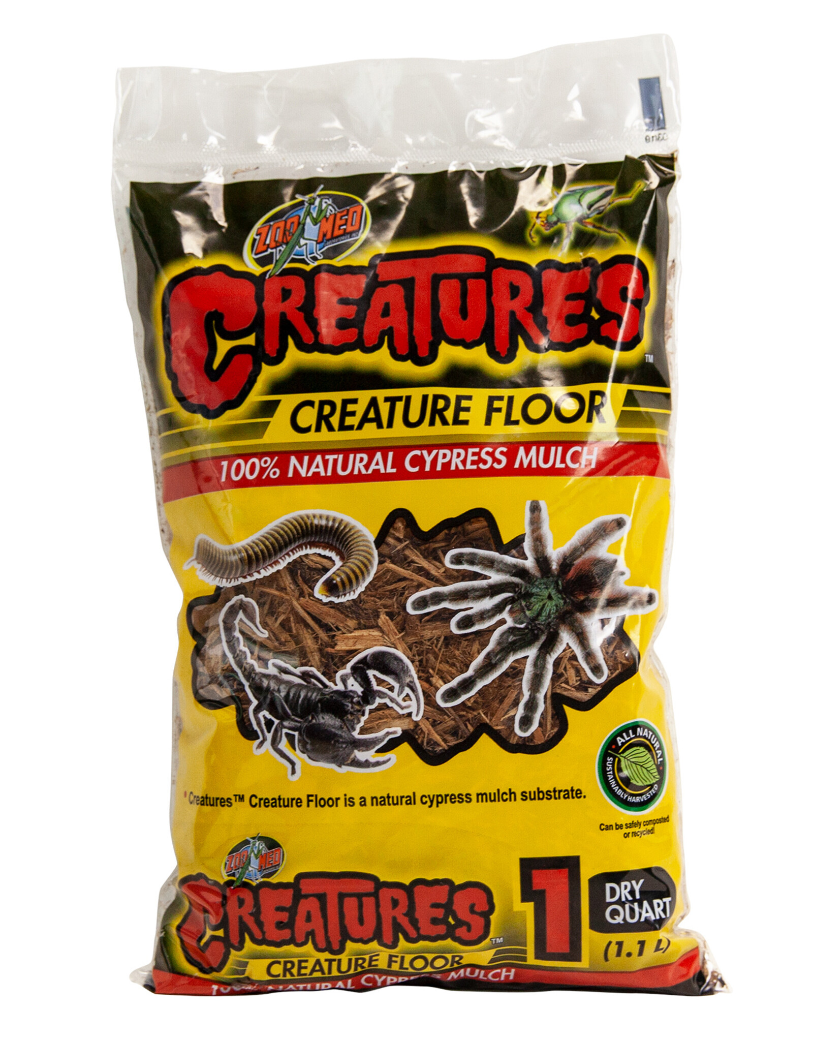 Zoo Med Zoo Med Creatures Floor Substrate Cypress Mulch (1qt)