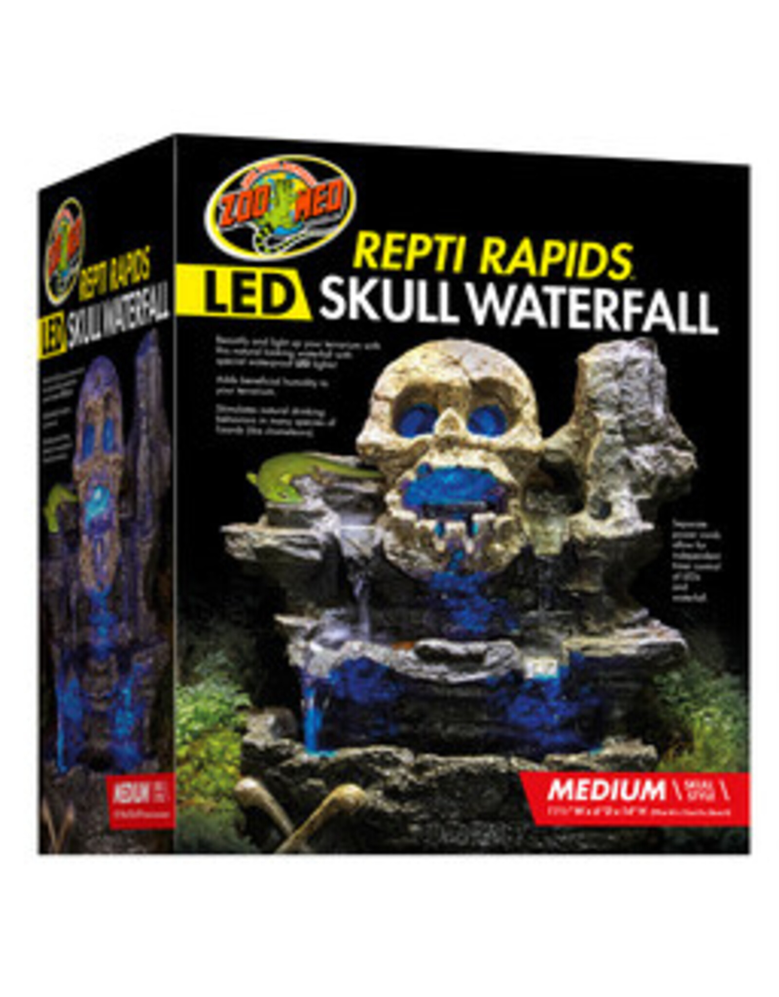Zoo Med Zoo Med ReptiRapids LED Waterfall (Medium Skull)
