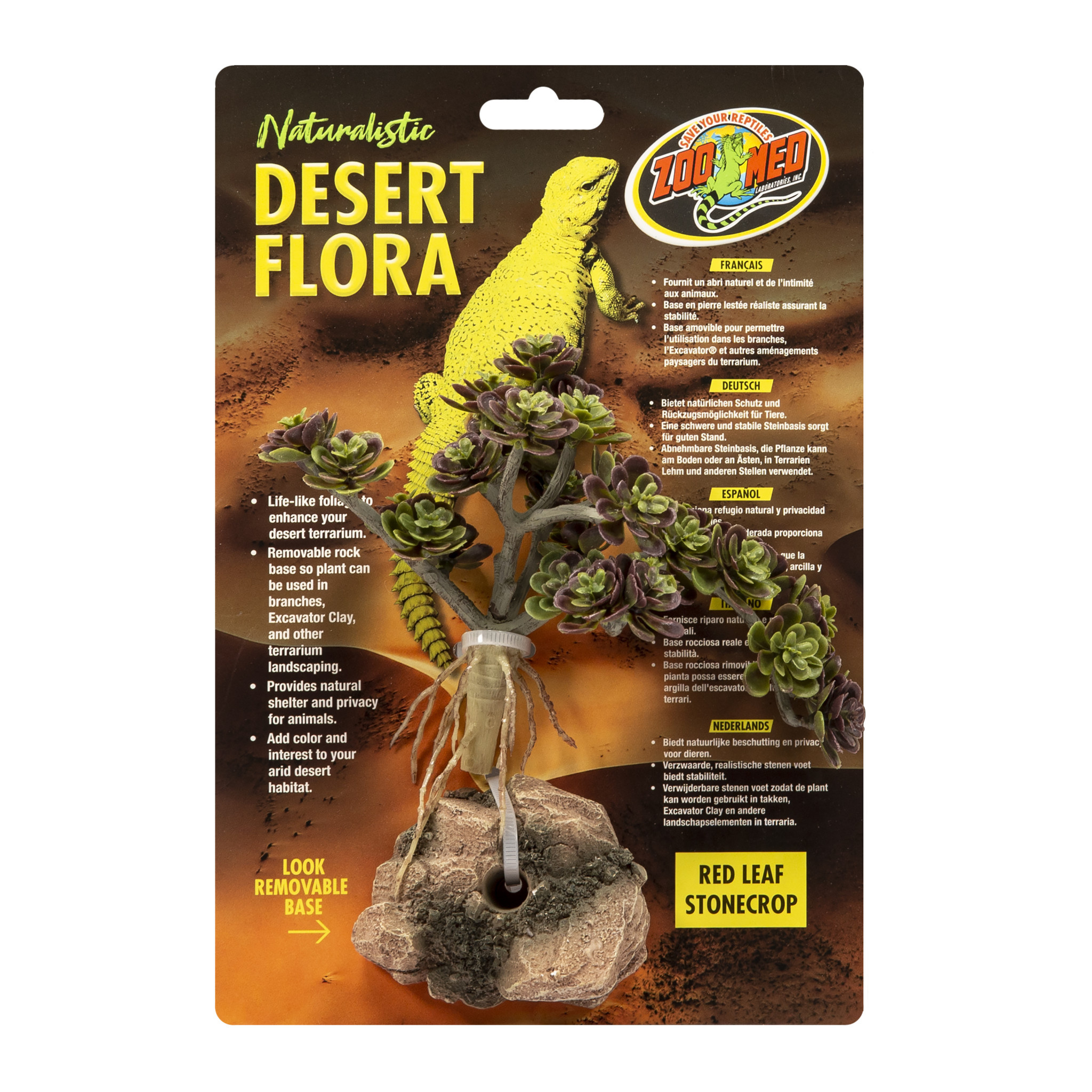 Zoo Med Desert Flora Red Leaf Stonecrop - Snake Discovery
