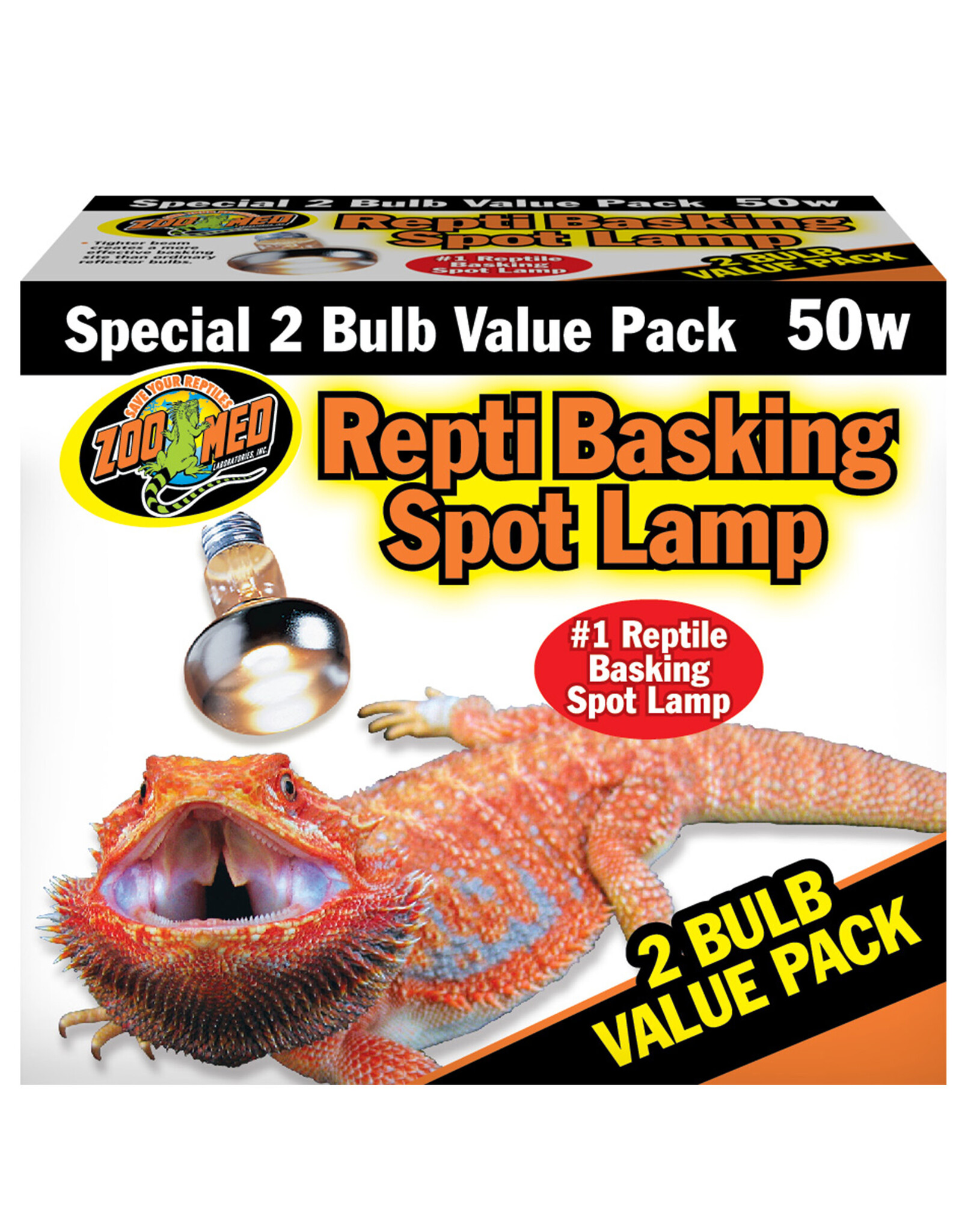 Zoo Med Zoo Med Basking Bulb 50W 2pk