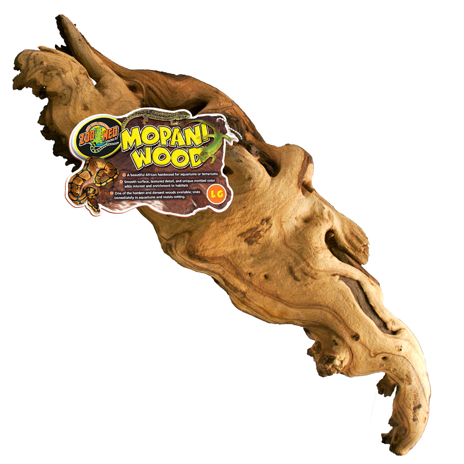 Mopani Wood (1618") Snake Discovery