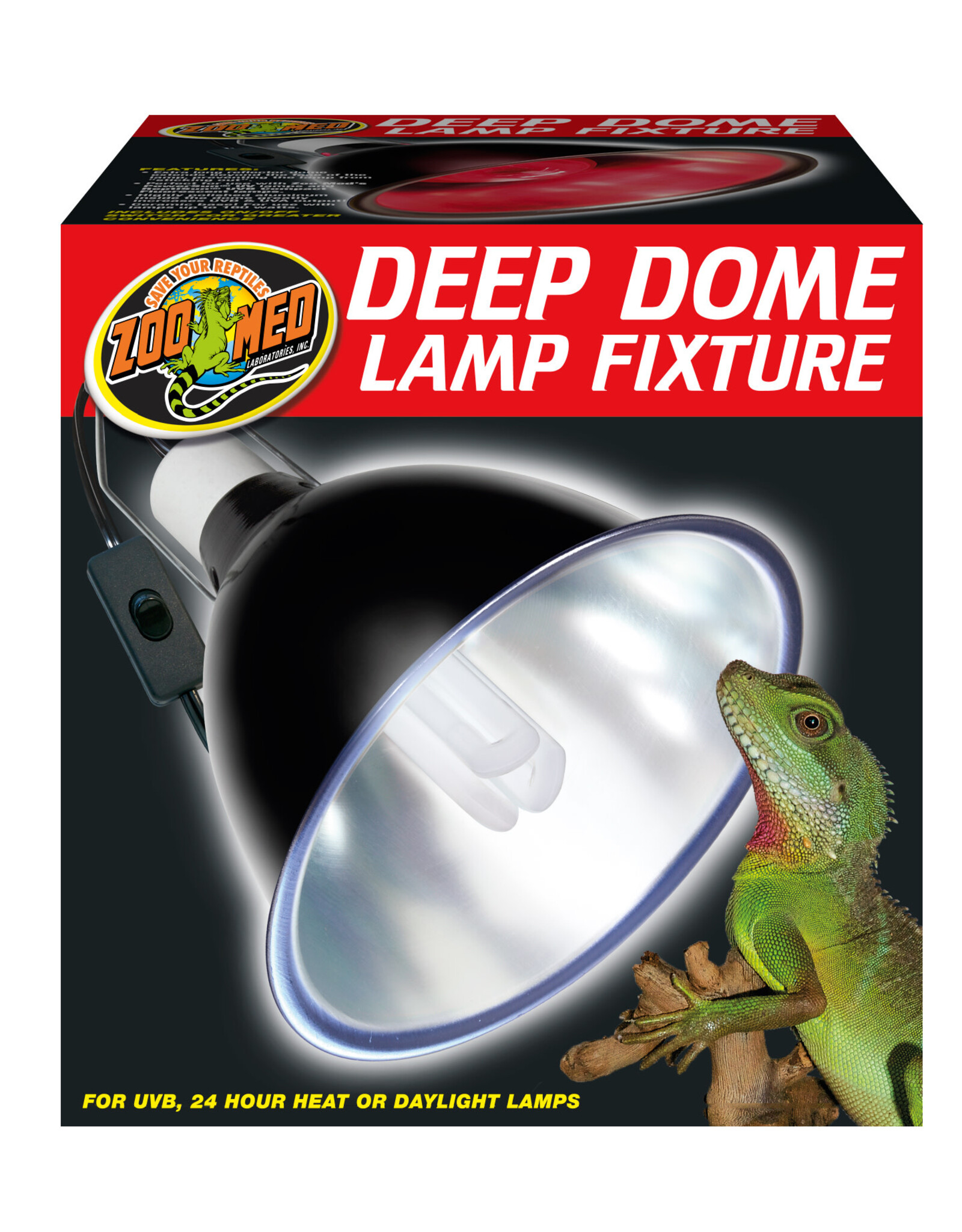 Zoo Med Zoo Med Deep Dome Lamp Fixture