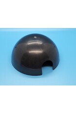 Reptile Basics Black Plastic Dome Hide Small