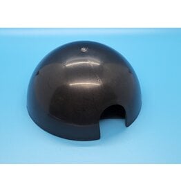 Reptile Basics Black Plastic Dome Hide Small