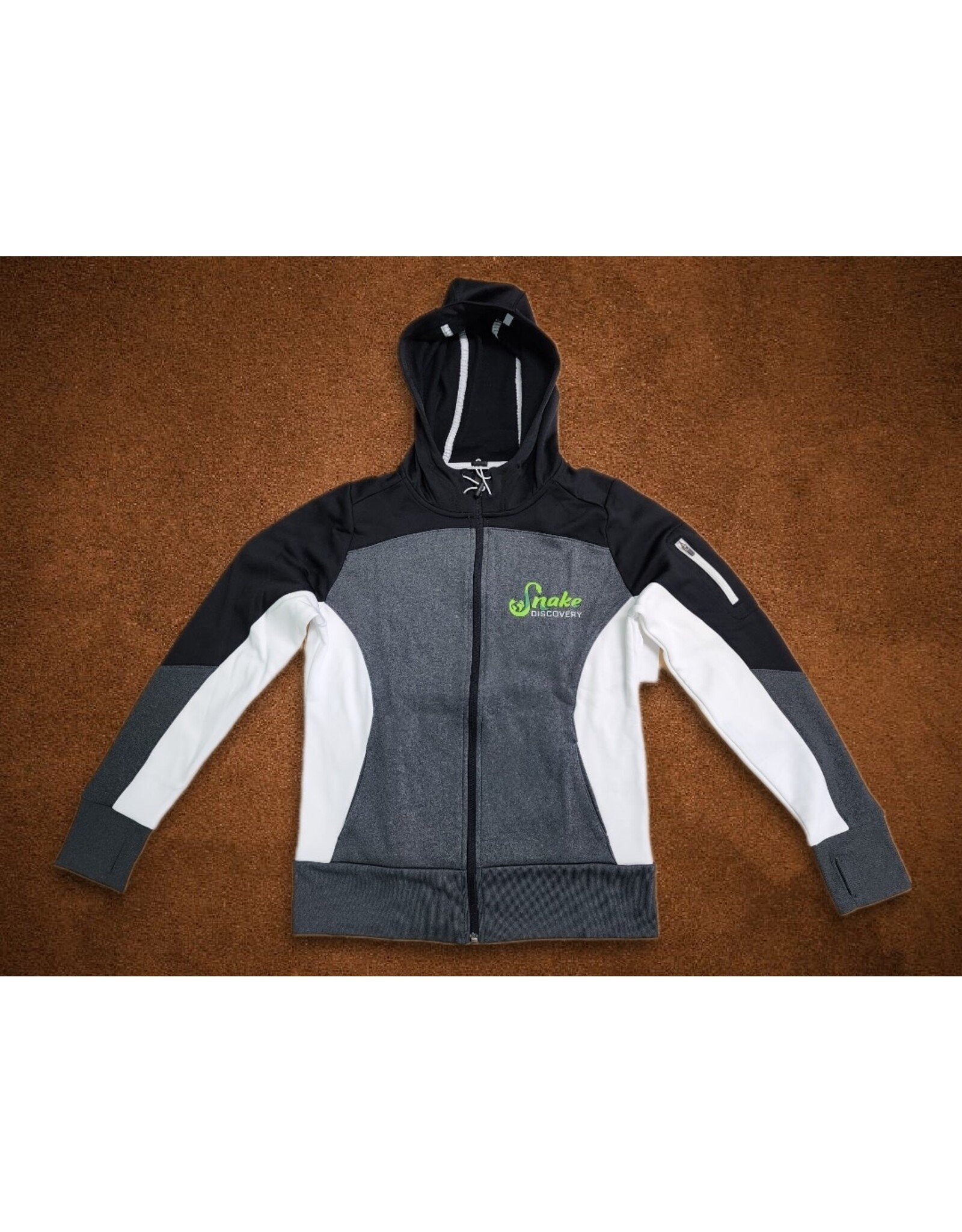 Snake Discovery Snake Discovery Premium Zip-Up Hoodie – Unisex & Women’s Fitted