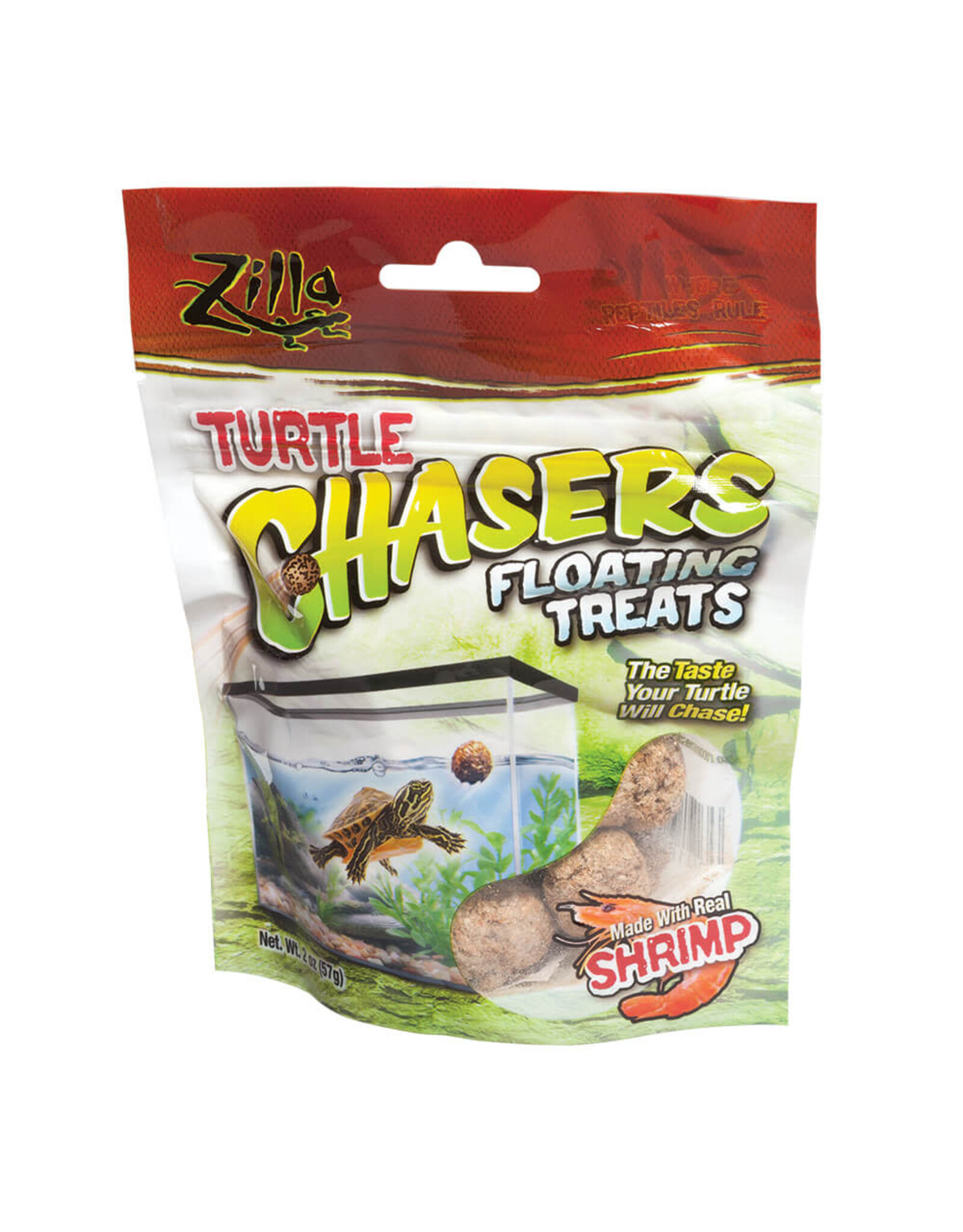 Zilla Zilla Turtle Chasers Treat-Shrimp 2oz
