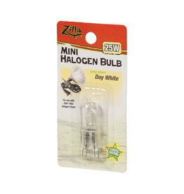 Zilla 25w Mini Halogen Lamp - White