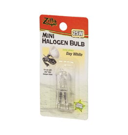 Zilla Zilla 25w Mini Halogen Lamp - White
