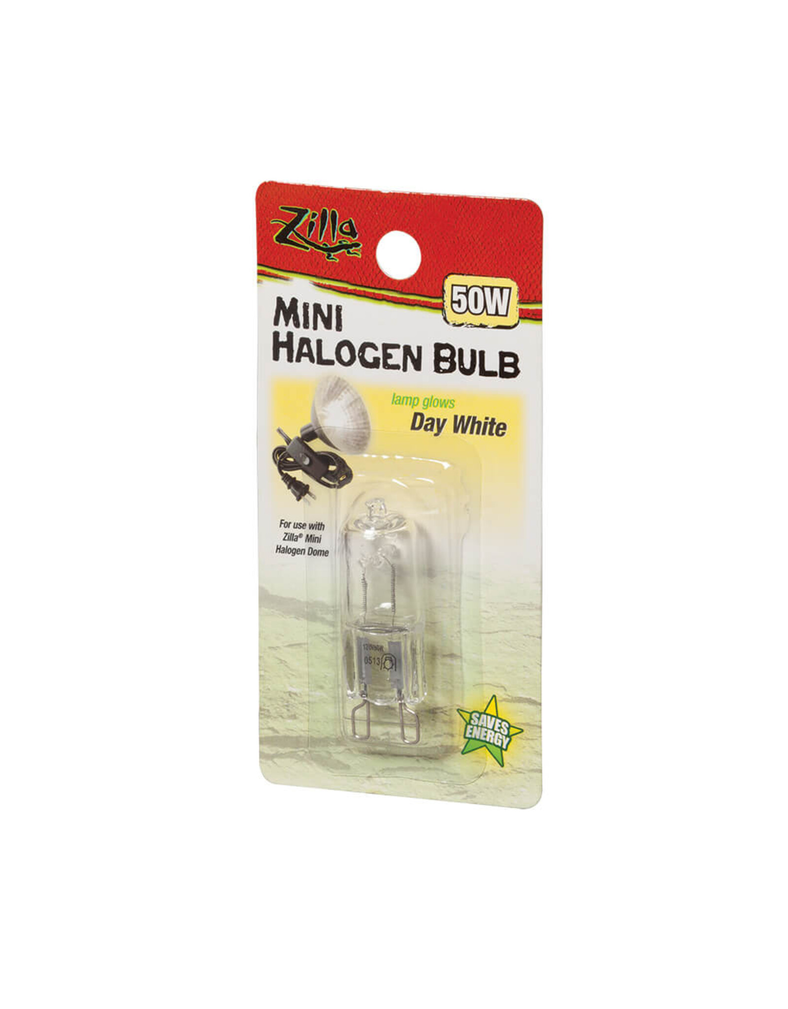 Zilla Zilla Day White Mini Halogen Lamp 50W