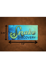 Snake Discovery Bumper Sticker- Logo
