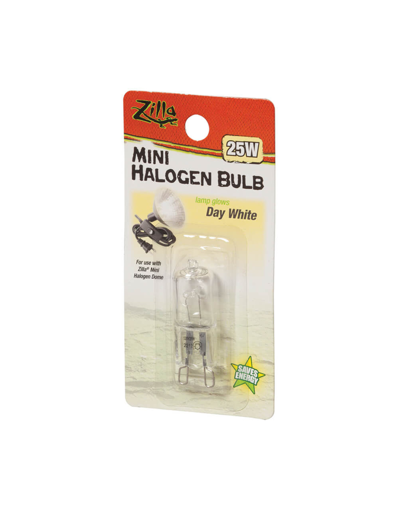 Zilla Zilla Day White Mini Halogen Lamp 25W