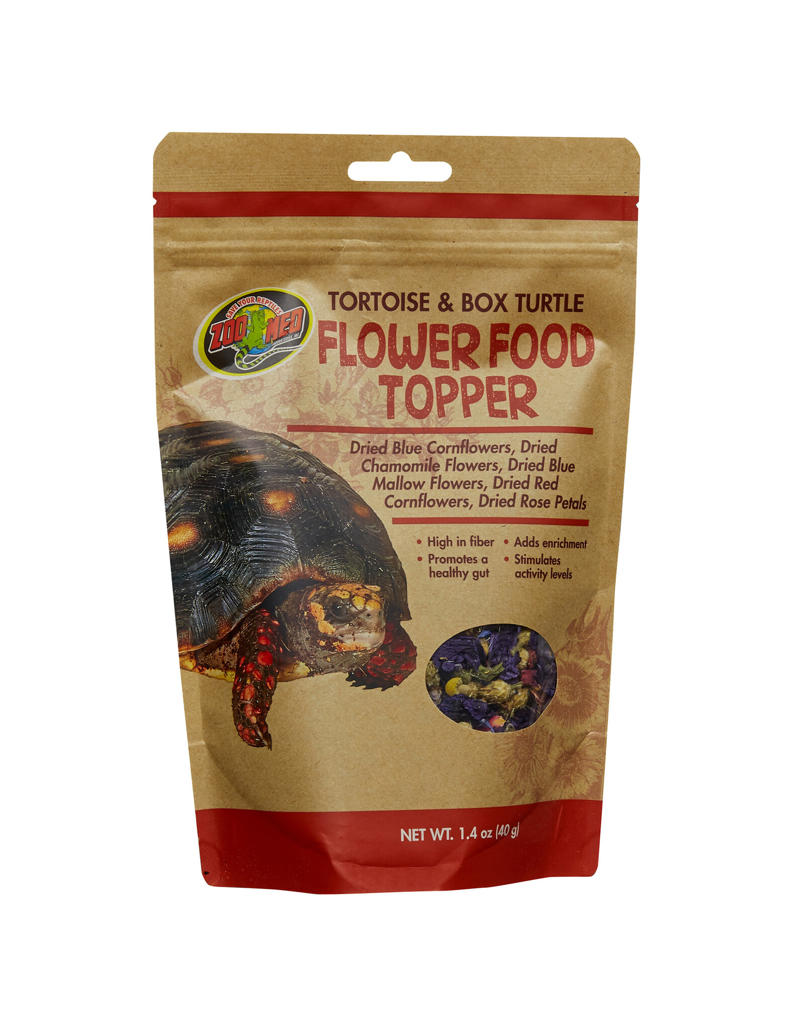 Zoo Med Zoo Med Tortoise Flower Food Topper 1.4oz