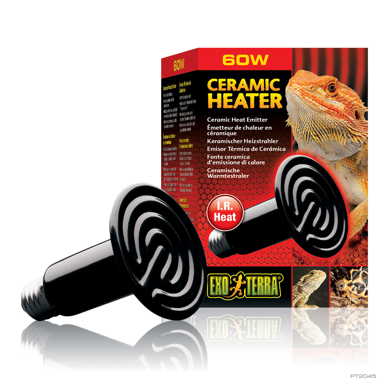 Exo Terra Ceramic Heater 60W - Snake Discovery