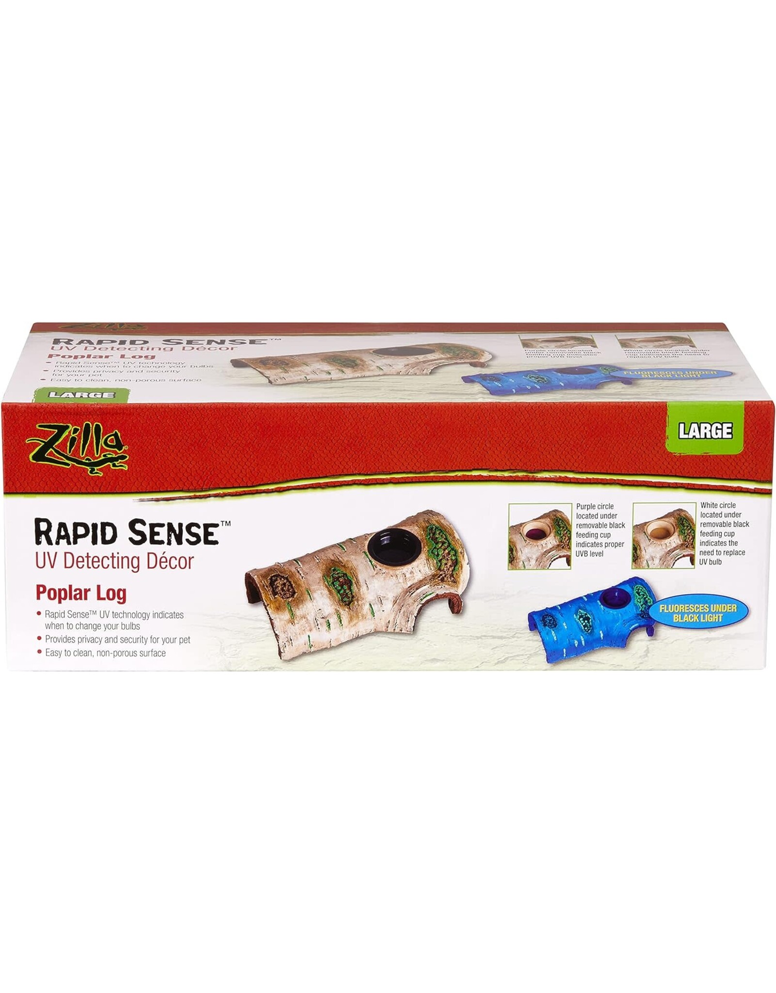 Zilla Zilla Rapid Sense Poplar Log Large