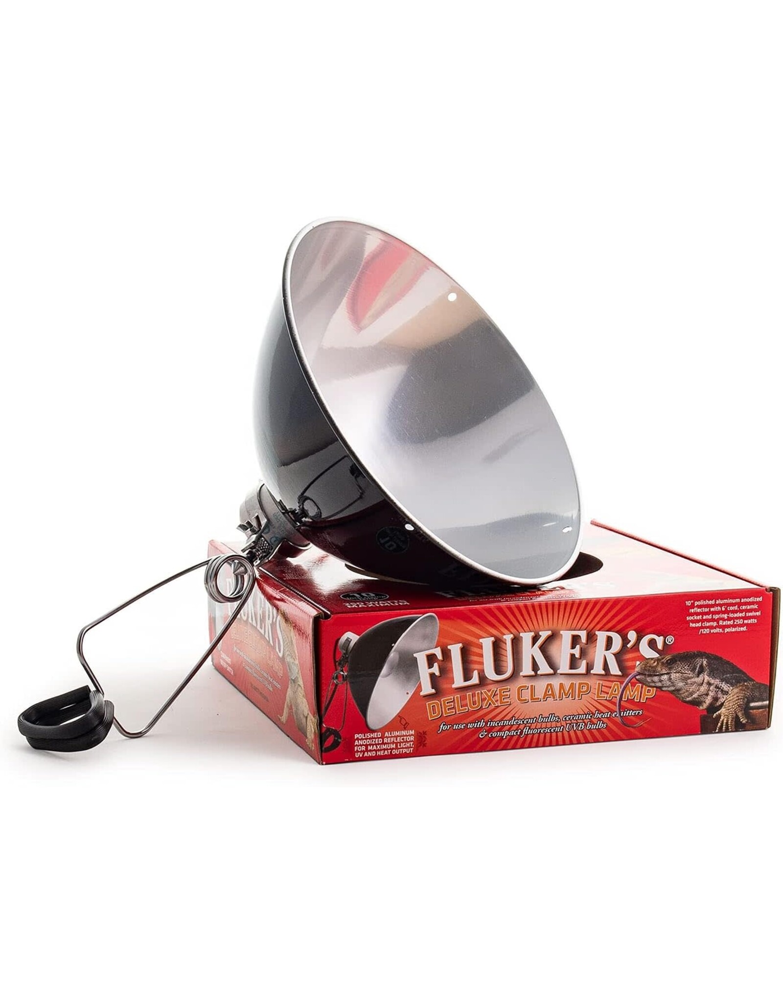 Fluker's Clamp Lamp 10"