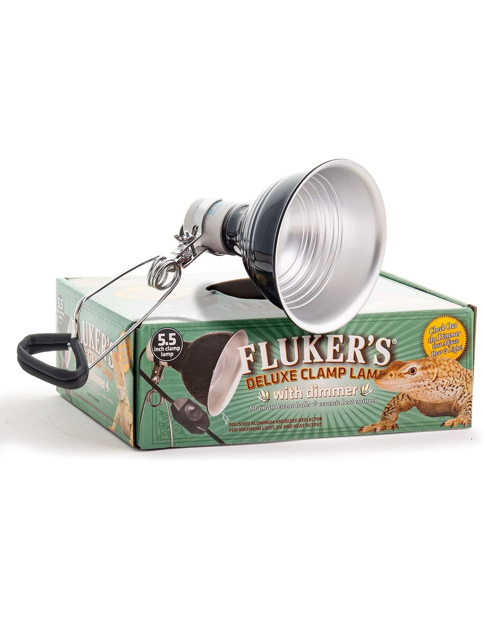Fluker's Fluker's Clamp Lamp w/ Dimmer 5.5"