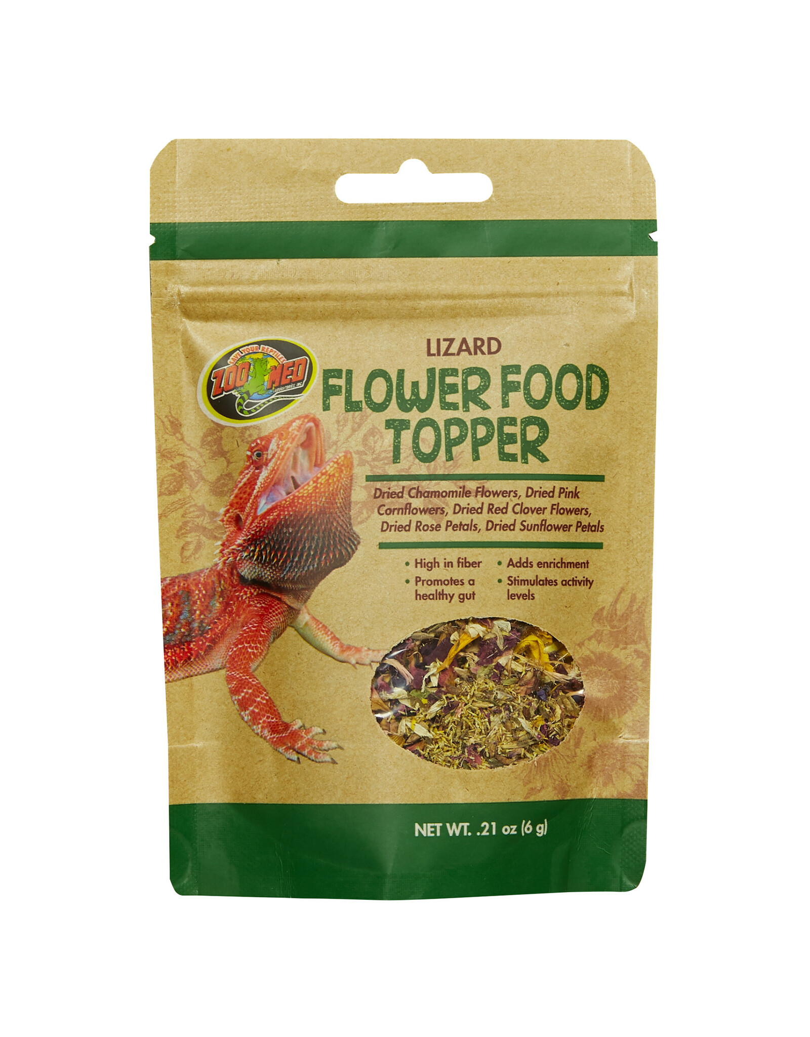 Zoo Med Zoo Med Lizard Flower Food Topper .21oz