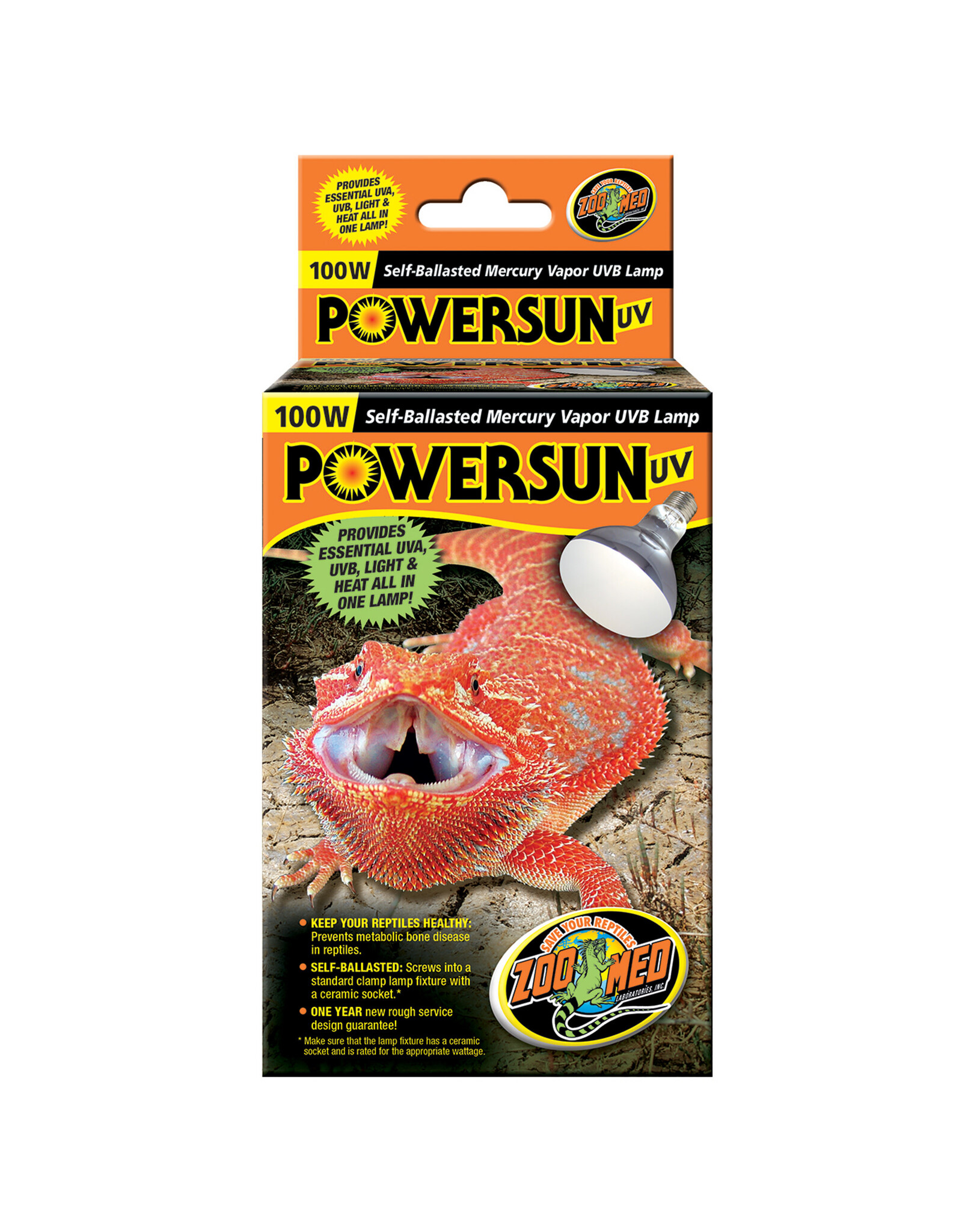Zoo Med Zoo Med Power Sun Mercury Vapor 100W