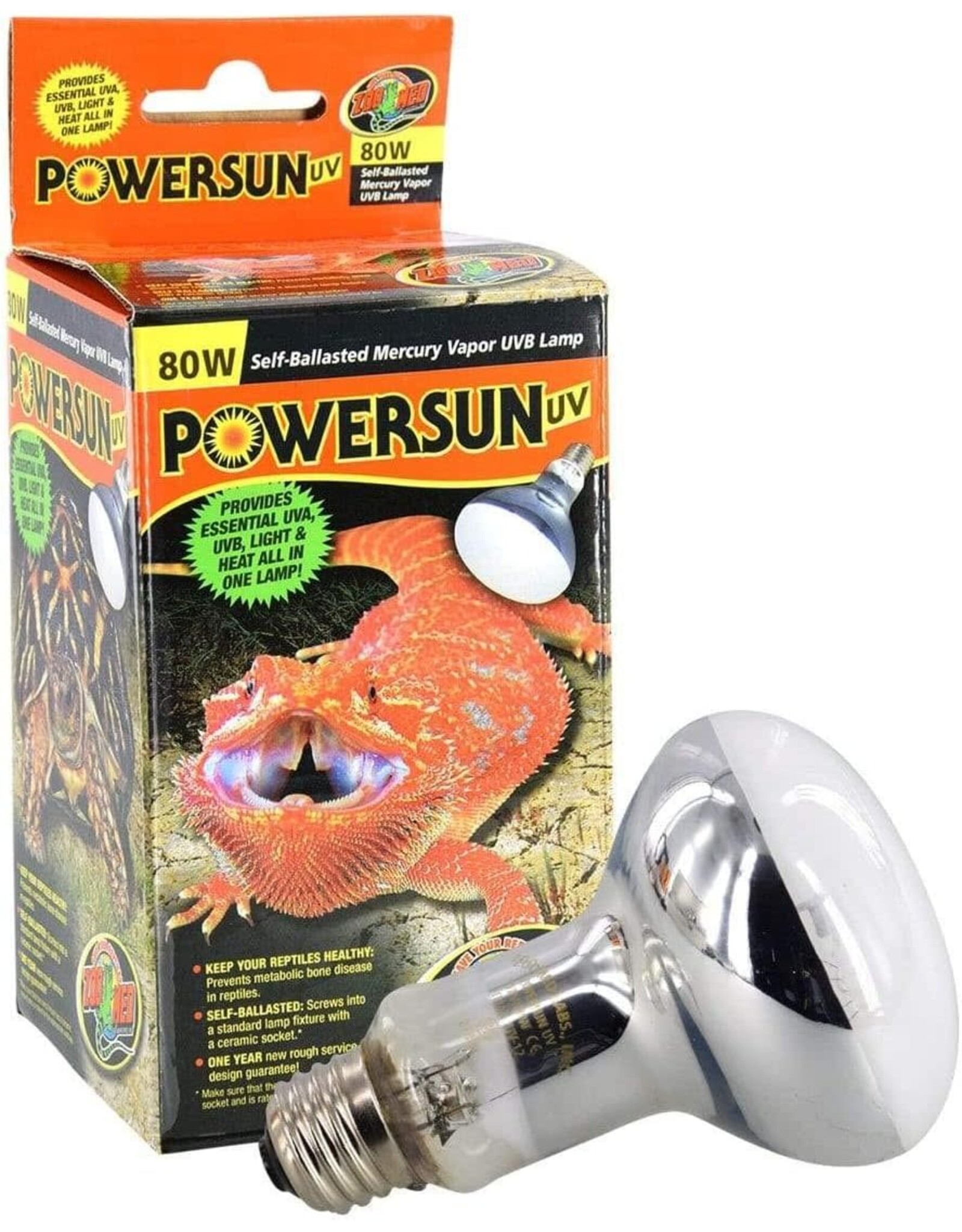 Zoo Med Zoo Med Powersun Mercury Vapor 80W