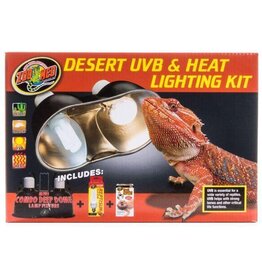 Zoo Med ZM Desert UVB/Heat/Lighting Kit