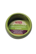 Living World Ergonomic Dish Green Lg