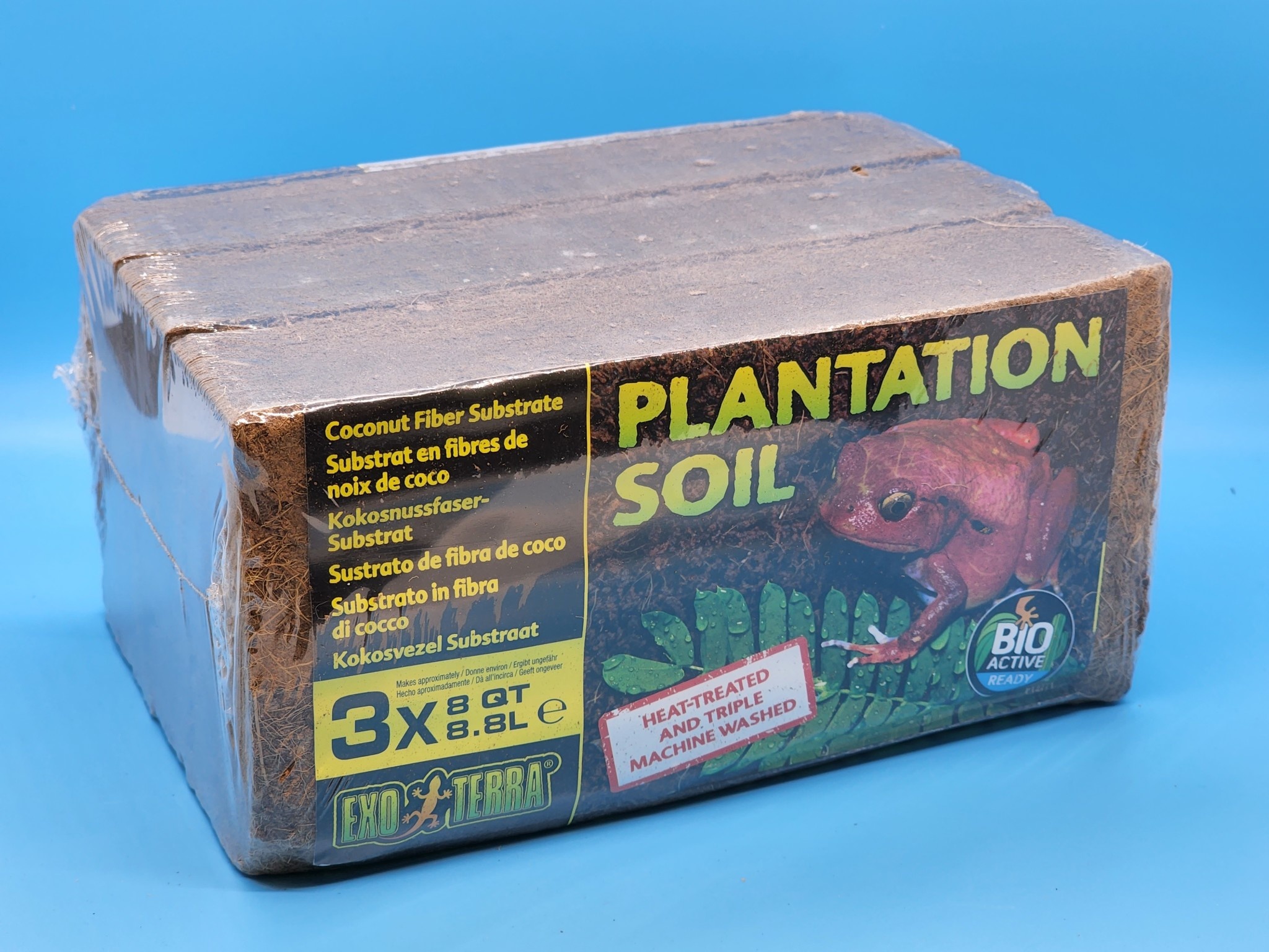 Exo Terra Plantation Soil 3 Pack - Snake Discovery